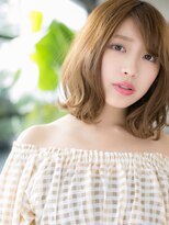 エヌアンドエー 草加店(N&A)&nbsp;ナチュラルカール×鎖骨ミディアム