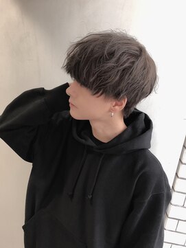 シン(syn) グレージュ　マッシュ