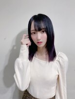 サロンドミルク 原宿(salon de MiLK)&nbsp;【salon de MiLK 原宿】ブルージュ＆アクセントバイオレット