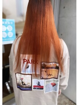 アティック(attic) 韓国カラーオレンジ