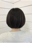 グラデーションボブ/30代40代/姪浜