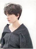 人気の高いダークカラーマッシュのニュアンスパーマ 野村恵子
