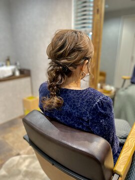 ベルトオブヴィーナス(Belt of venus) ルーズ編みおろし