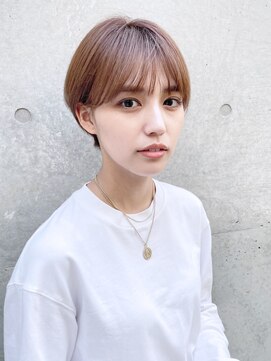 アイティー バイ アルバム 浦和店(IT by ALBUM) マッシュショート_アースカラーくびれヘアツートンカラー_8883