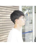 ヘアーズアウル(hair`s OWL)&nbsp;刈り上げマッシュ　オイル仕上げ