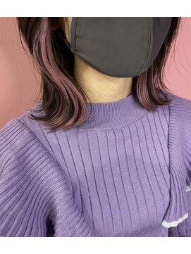 ファルベ(FARBE) #イヤリングカラー#インナーカラー#エクステ#プルエクステ