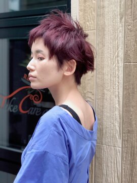 テイクケアオアレナータ(TAKE CARE OR RENATA) RENATA 大人カッコいい20代30代40レイヤーショート丸み◎