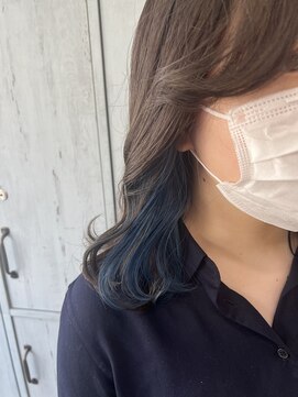 シュシュバイジャガラ 千葉駅北口店(chou chou byJAGARA) イヤリングカラー×ブルー【chouchou千葉・千葉駅】