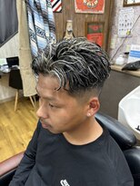 アールズ ヘア(R's hair) メッシュパーマ（千葉ニュータウン）
