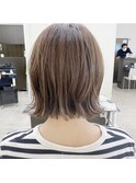 松山市/20代/30代/40代/ハイライト×ミニボブ