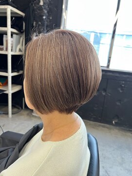 ココ 本八幡(KOKO) ★デザインカラー/レイヤーカット/ウェットヘアオリーブベージュ