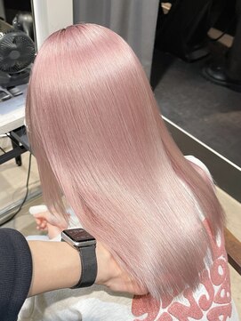 ロイス 神宮前(ROIS) ミルクティーベージュ/ダブルカラー/ケアブリーチ/ハイトーン