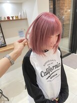 アースコアフュールボーテ 龍ヶ崎店(EARTH coiffure beaute) ピンクベージュ