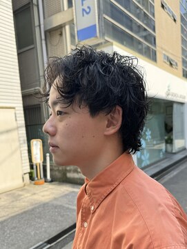 ヒカリス 中崎店(HIKARIS) メンズ × パーマ