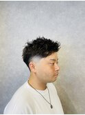 20代30代40代/フェードカット/ビジカジ/オシャレ感/メンズ