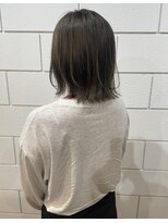 アルゴ 茅ヶ崎(ARUGO)&nbsp;切りっぱなしボブ×ピンクインナーカラー/茅ヶ崎/イルミナカラー