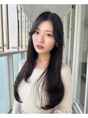 レイヤーカット/前髪カット/顔周りカット/韓国ヘア