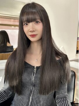 セトル(Settle) 似合わせカット/ロングヘア/暗髪/髪質改善/縮毛矯正/長野市