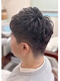 メンズくせ毛風パーマ