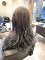 アクア 白石店(AQUA) ブリーチなし×透明感グレージュ