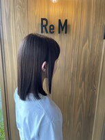 リエム(ReM)&nbsp;外はね、ボブ、レイヤー/松本/南松本/平田