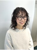 ケアパーマ　くるくるパーマ　プードルパーマ　スパイラル