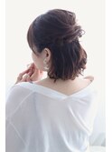 20代/30代/40代/ゆるふわボブアレンジ