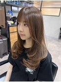 小顔レイヤー　　stylist   松風　コウ