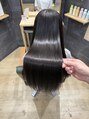 オプスヘアー 西新店(OPS HAIR) 圧倒的絹髪縮毛矯正☆自宅で乾かしてもここまで絹髪なります☆