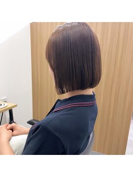 オレンジ(orange) 【大嶋】パツっとボブスタイル