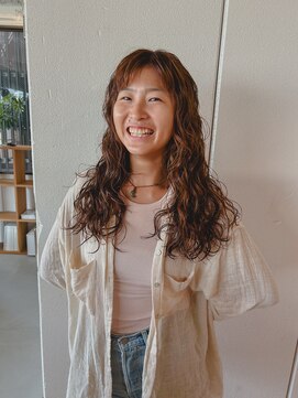 ネイビー(nvy) ロングパーマ