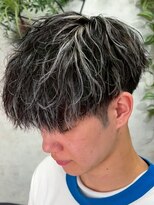 アポロ 横浜駅店(apollo)&nbsp;xバレイヤージュ/ホワイトグレージュ/レイヤーカット