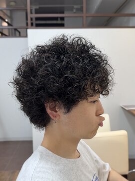 スタジオフォーエイチ(STUDIO 4H) プードルパーマ/無造作マッシュ /外国人風パーマ/メンズカット