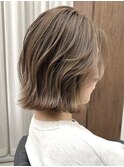 栄柔らか質感レイヤーカットボブ