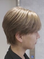 曲がる縮毛矯正専門店 バイ レイズ 名駅(曲がる縮毛矯正専門店 by RAYS)&nbsp;シースルーマッシュにブリーチカラーでミルクティーベージュに