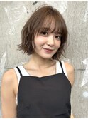 ボブ/ぱつっとボブ/ミニボブ/ボブパーマ/10代20代30代/表参道