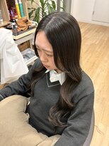 ライフメイクシベル 東林間(Life make siblles) 韓国風巻き髪カット