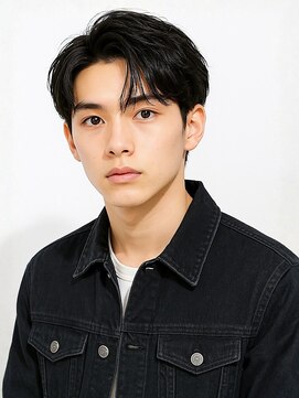 カミラボ(KAMI LABO) メンズショート アップバング メンズカット 刈り上げ 韓国ヘア