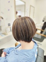 ネクサス NEXUS&nbsp;人気の大人ショート 後頭部がきれいに見える髪型