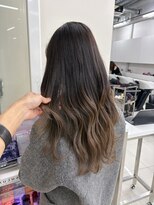 アライブ ハラジュク(ALIVE harajuku)&nbsp;ブリーチインナーバレイヤージュグラデーションカラー夕貴