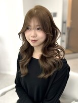 リヴ オオサカ(LIV OSAKA) 【ブリーチなしWカラー】ヘーゼルベージュ