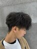 【メンズ限定ビジネスマンプラン】カット+ Aujua炭酸スパ+眉カット 8800