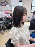 ミディアム_髪質改善_レイヤーボブー