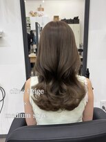 AMATELAS S 新宿/髪質改善/縮毛矯正/カラー/レイヤーカット【8/31 NEWOPEN（予定）】&nbsp;透明感オリーブベージュ/くびれ巻き/美髪矯正/新宿