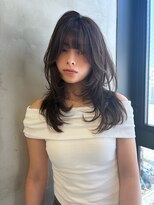 ロンドルーチェ 心斎橋(Lond luce)&nbsp;グレージュ×ハッシュカット［髪質改善/縮毛矯正/レイヤー］