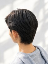エクラート メン 仙台(ECLART men.) エクラートメン/曲がる縮毛矯正/縮毛矯正/センターパート/パーマ