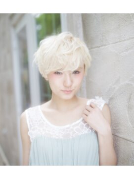 チャドル(Chadol) ☆プラチナニュアンスショート☆