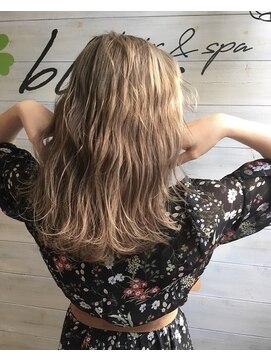 ブレス ヘアアンドスパ 湘南台(bless hair spa) ホワイトベージュ
