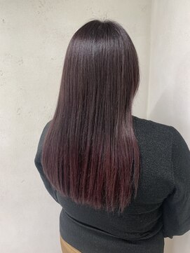 アジールヘア 東上野店(agir hair) 透明感☆ピンクパープルグラデーション♪【上野/東上野】