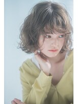 ヴァンクシー バイ ルナ(VANKCY by Luna) 伸ばしかけ 大人ボブ ことりベージュ 向ヶ丘遊園 毛先パーマ 楽